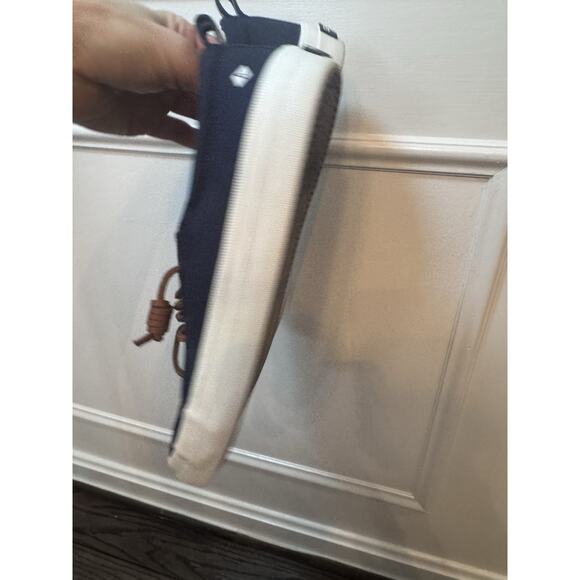 Sperry Crest Vibe Lace Up Navy Blue Canvas Sneaker Women's Size 7.5 - Picture 14 of 15